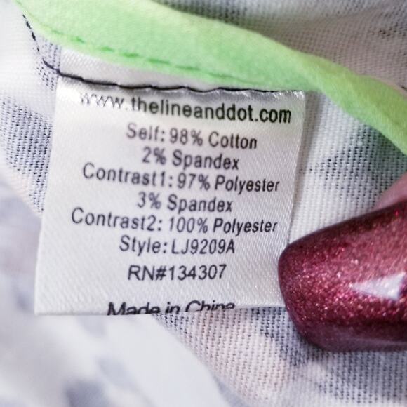 Line & Doc Women's Animal Print Blazer Jacket 3/4 Sleeve Size Medium - Picture 6 of 7